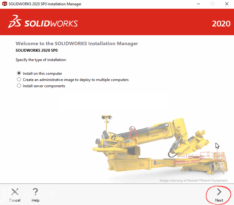 آموزش نصب SolidWorks 2020  مرحله 3