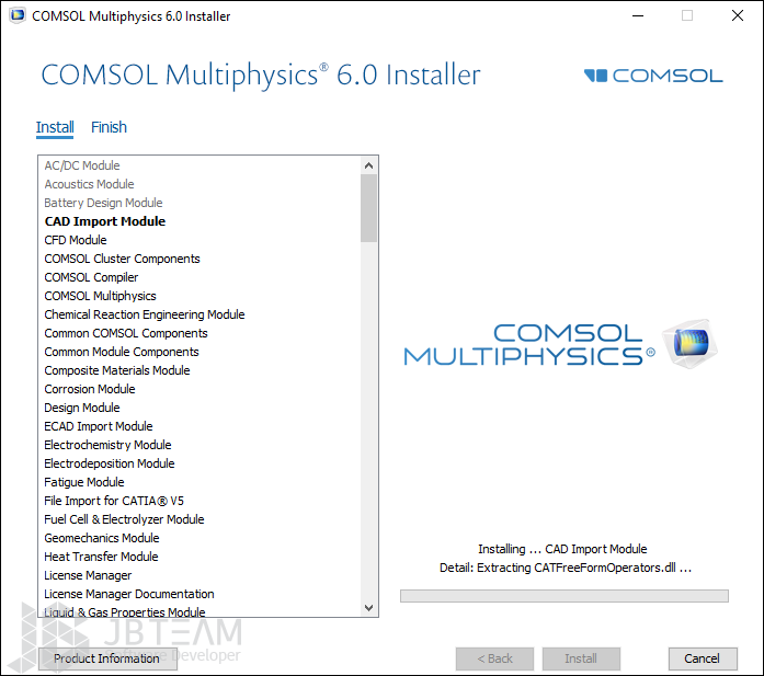 آموزش نصب Comsol Multiphysics 6 03