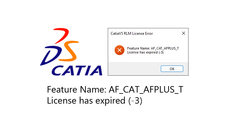 رفع خطای اکسپایر لایسنس Catia 2020
