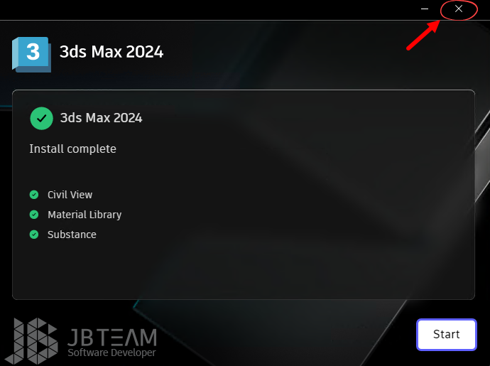 آموزش نصب Autodesk 3Ds MAX 2024 05