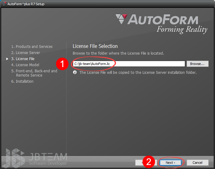 آموزش نصب AutoForm 7.0.7 09