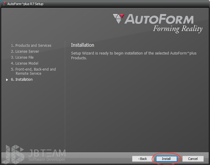آموزش نصب AutoForm 7.0.7 10
