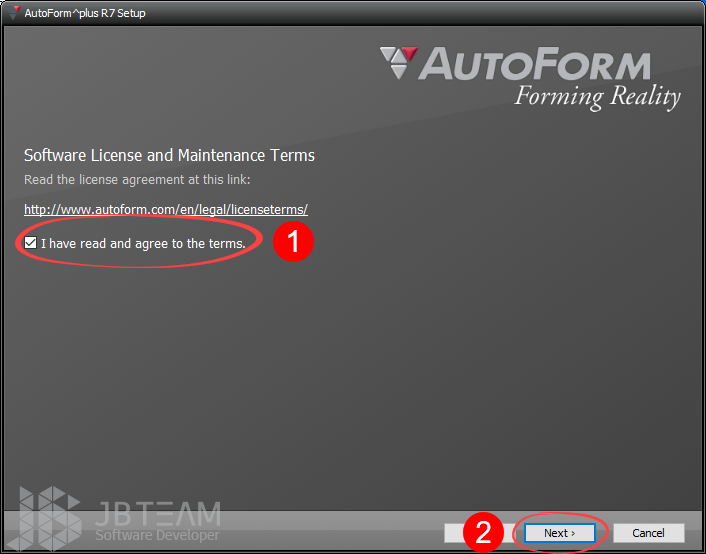 آموزش نصب AutoForm 7.0.7 18