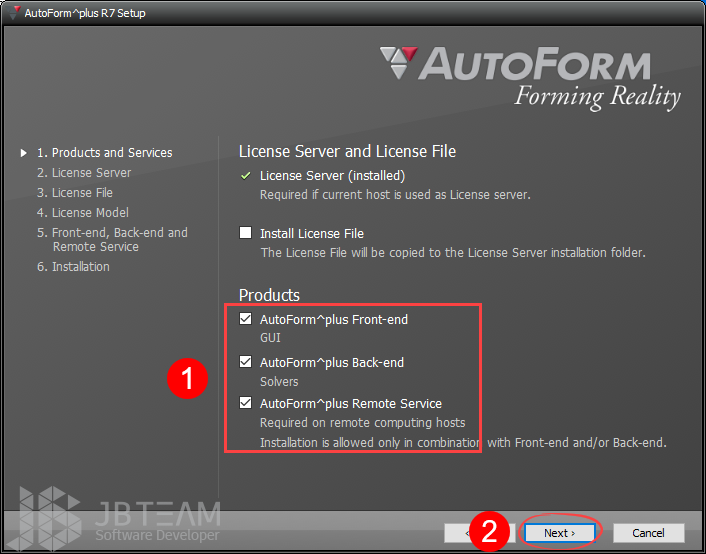 آموزش نصب AutoForm 7.0.7 20