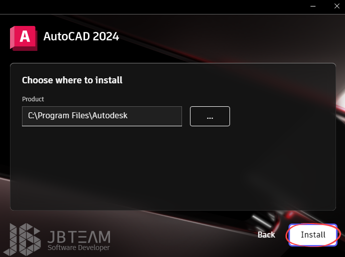 آموزش نصب Autodesk AutoCAD 2024 03