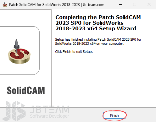 آموزش نصب SolidCAM 2023 for SolidWorks 14
