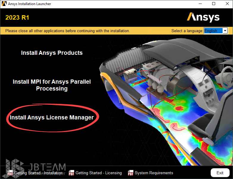آموزش نصب Ansys Products 2023 01