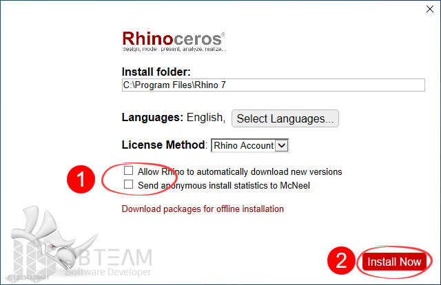 آموزش نصب Rhino 7.27 02