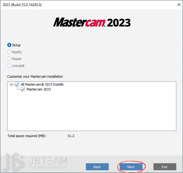 آموزش نصب Mastercam 2023 03
