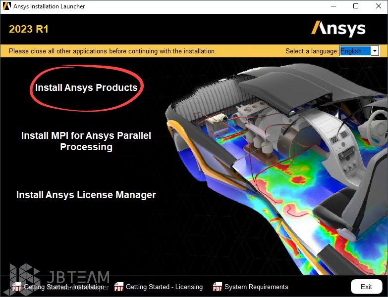 آموزش نصب Ansys Products 2023 12